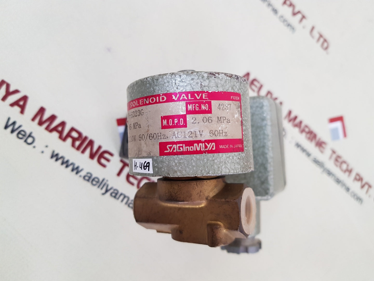 Saginomiya gev-h323g solenoid valve