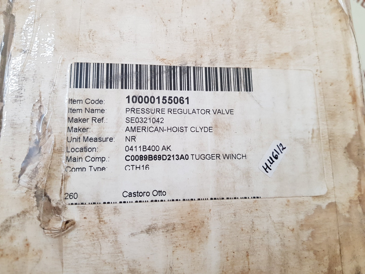 Denison hydraulics 0059941-003 pressure regulator valve