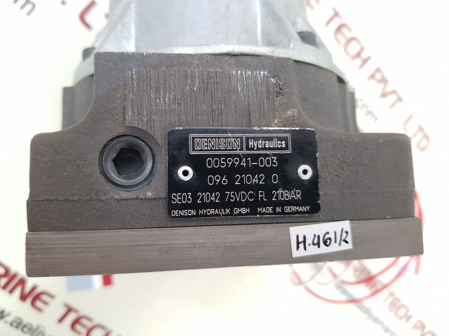 Denison hydraulics 0059941-003 pressure regulator valve