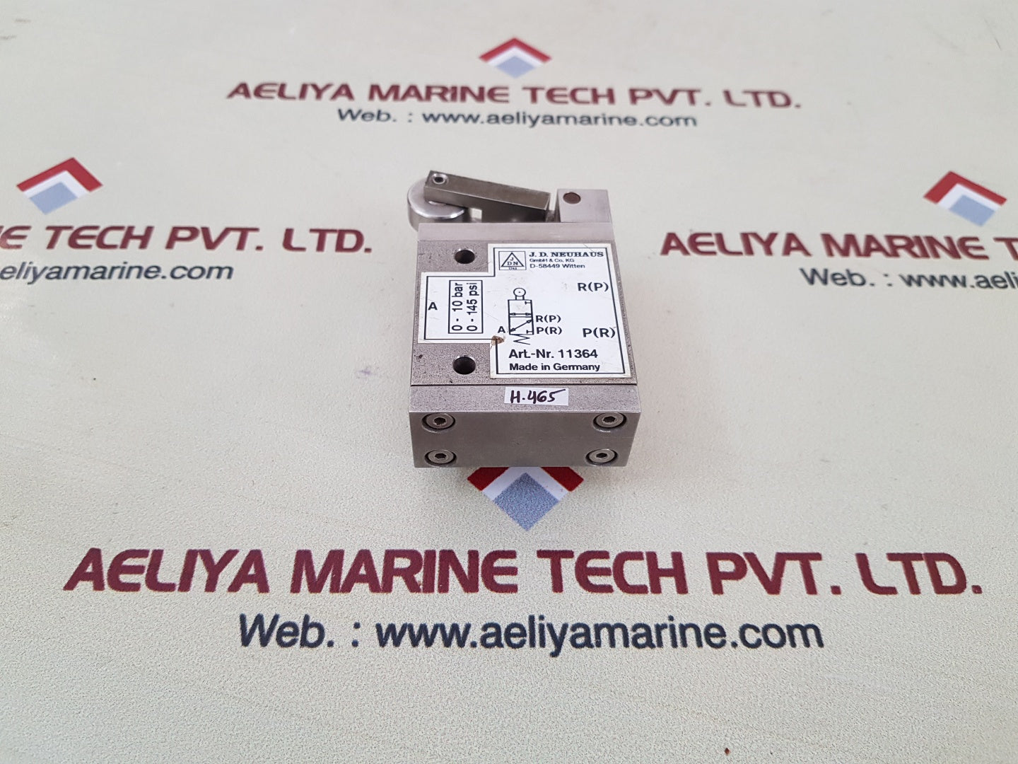 J.d.neuhaus 11364 limit switch valve