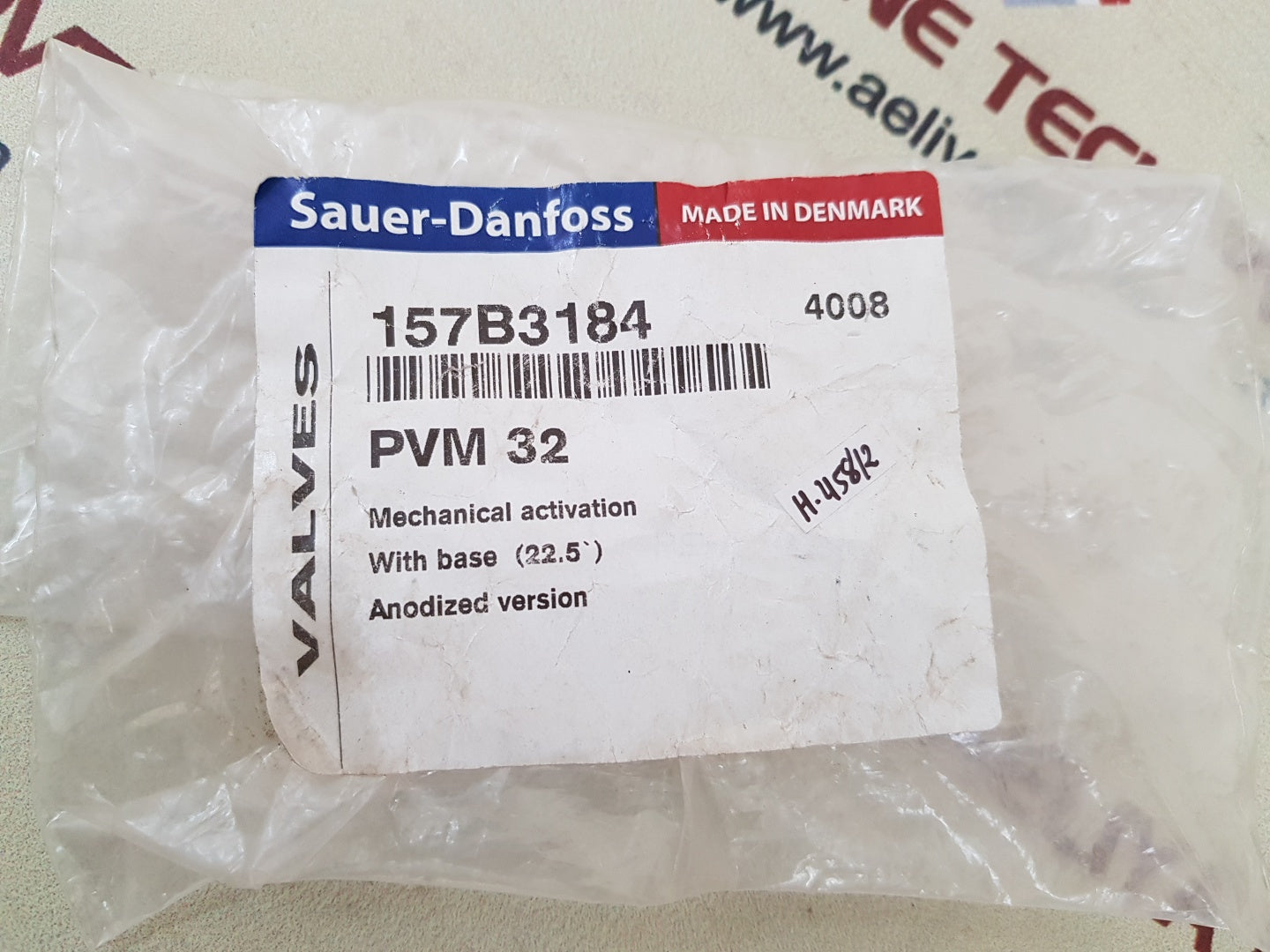 Sauer-Danfoss 157b3184 pvm32 mechanical actuation 