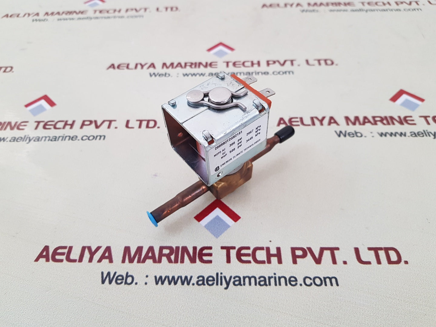 Emerson 12-2471-01 hot gas valve with coil