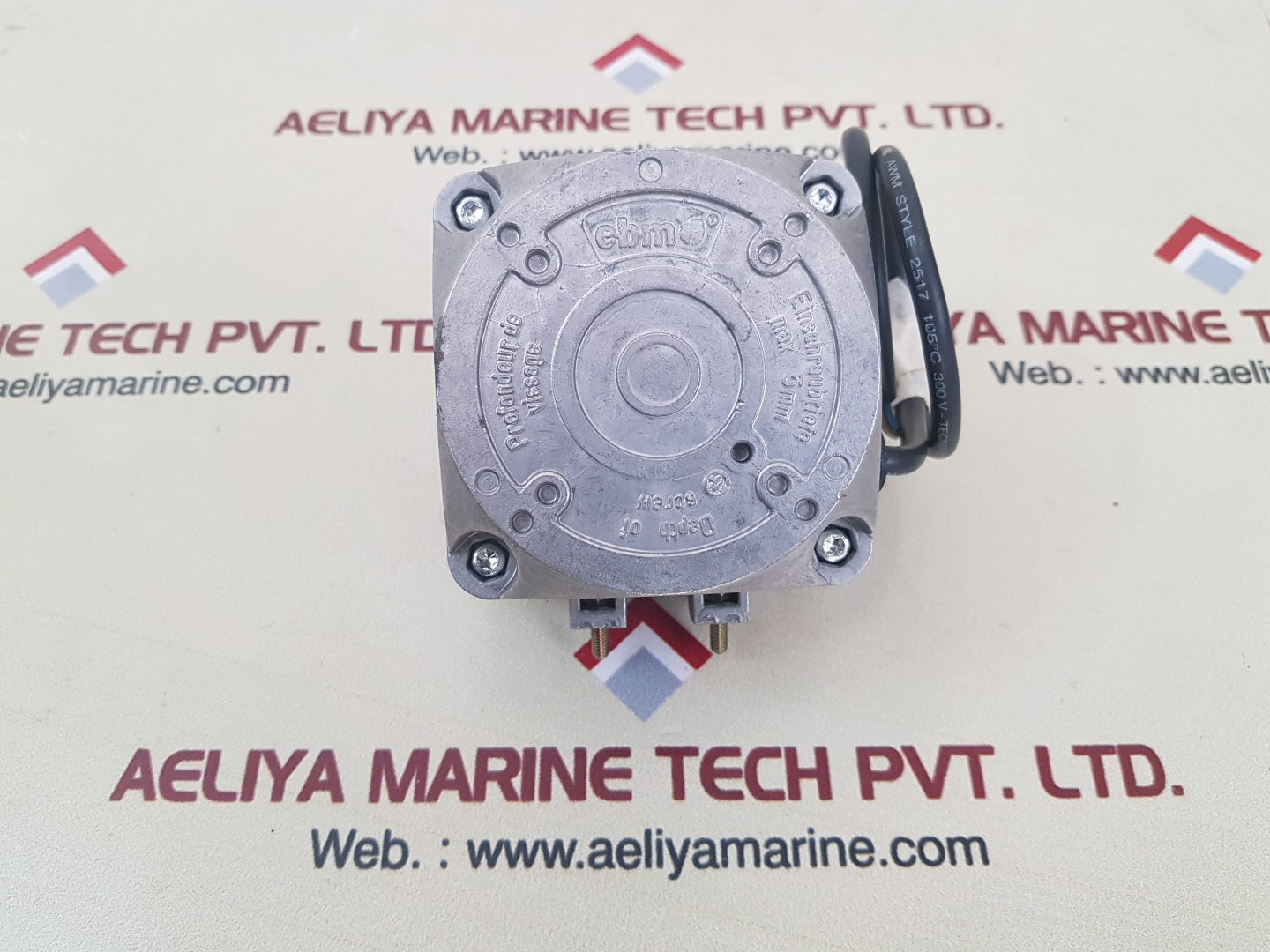 Ebm m4q045-ca17-04 pole motor 115v 50/60hz 0.4a