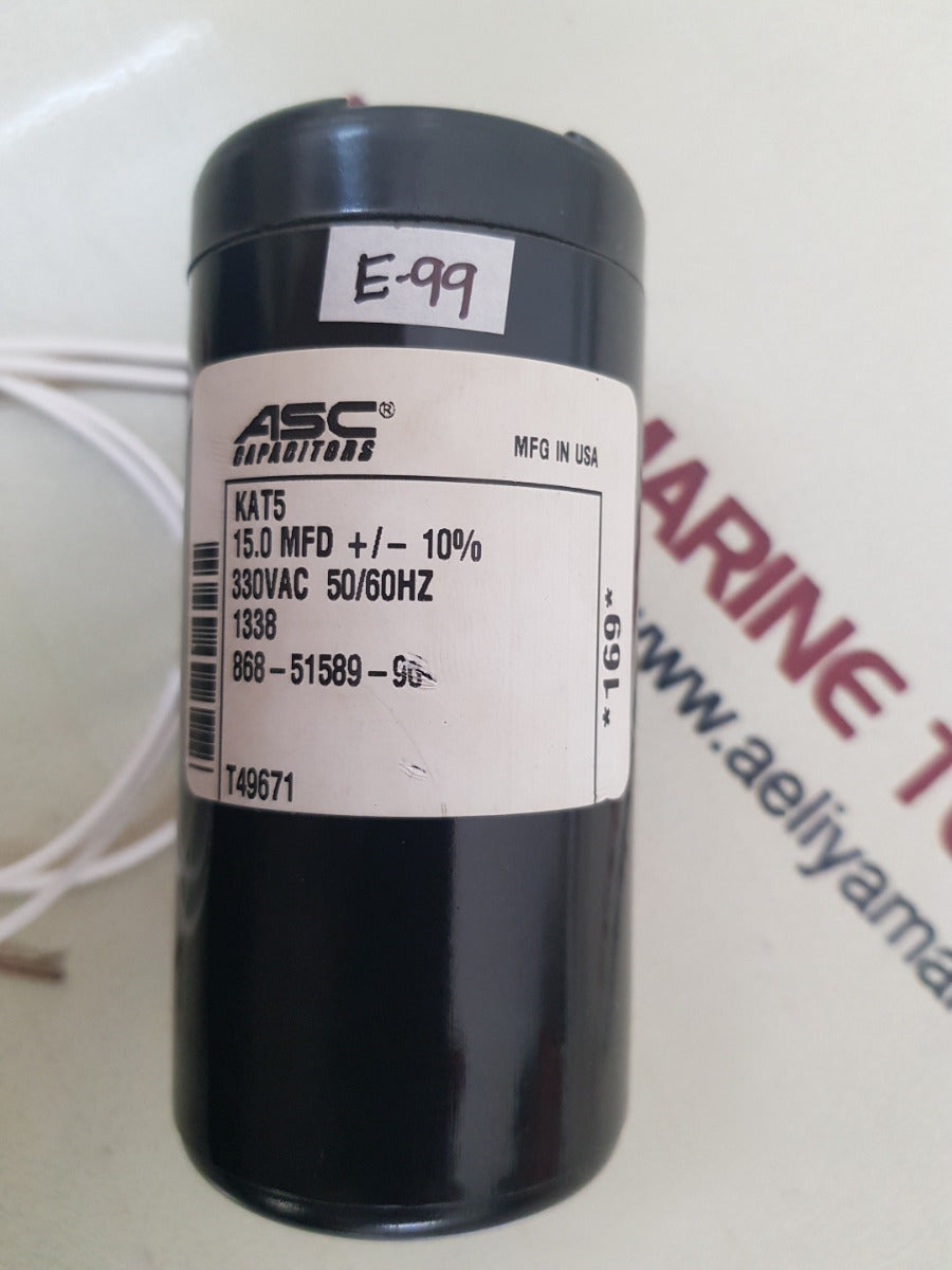 Asc 868-51589-90 capacitors 330v 50/60hz
