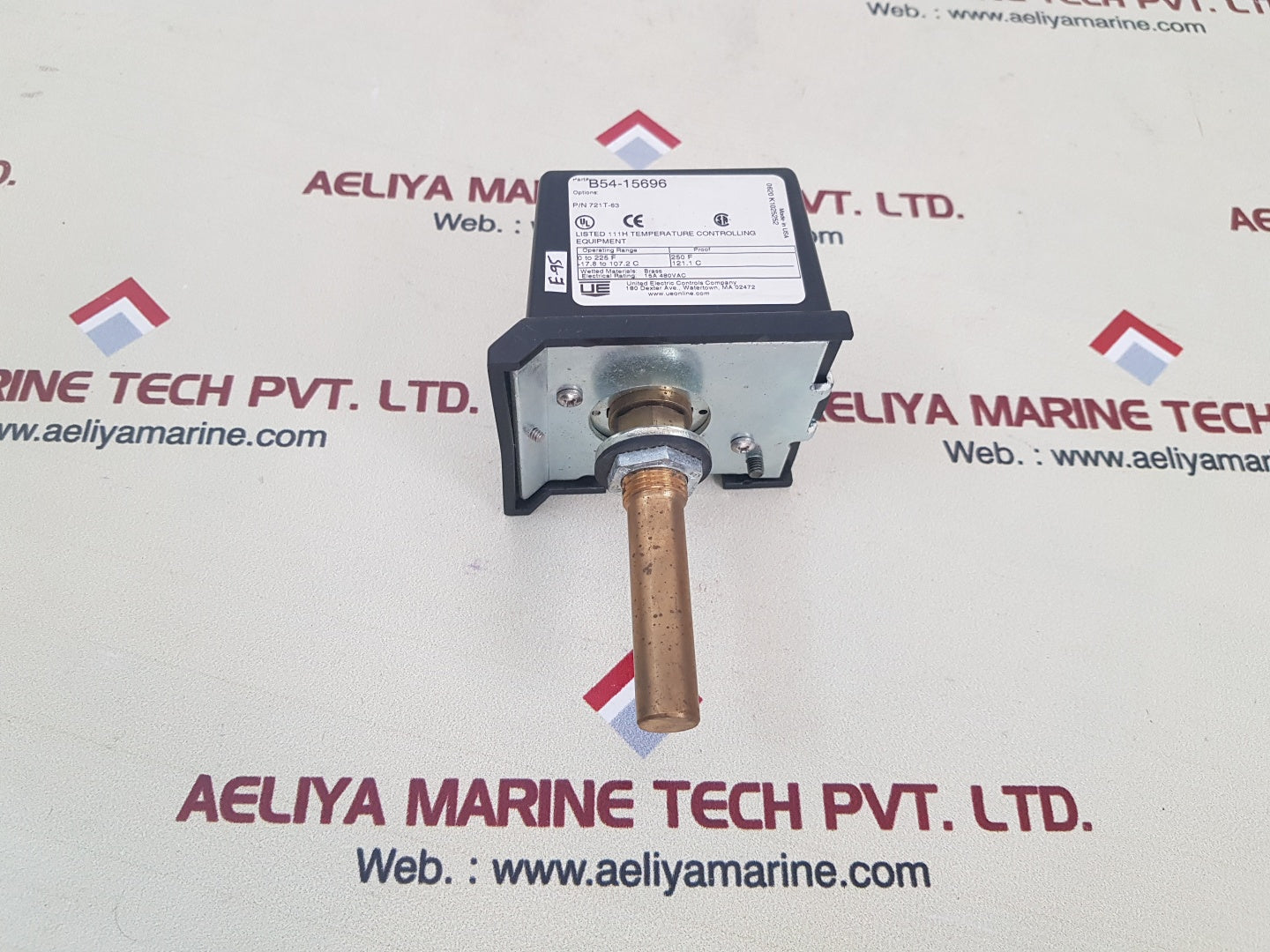 United electric B54-15696 721 t-63 switch temperature 