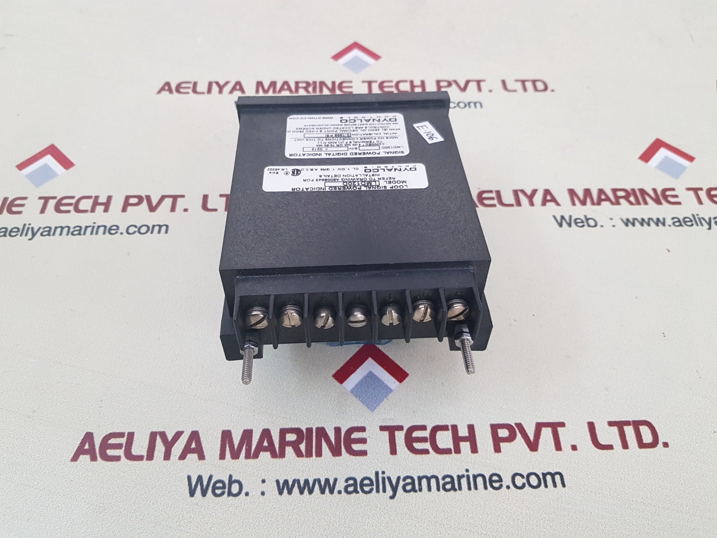 Dynalco controls lmd-120d loop signal powered indicator 0-1999 psi