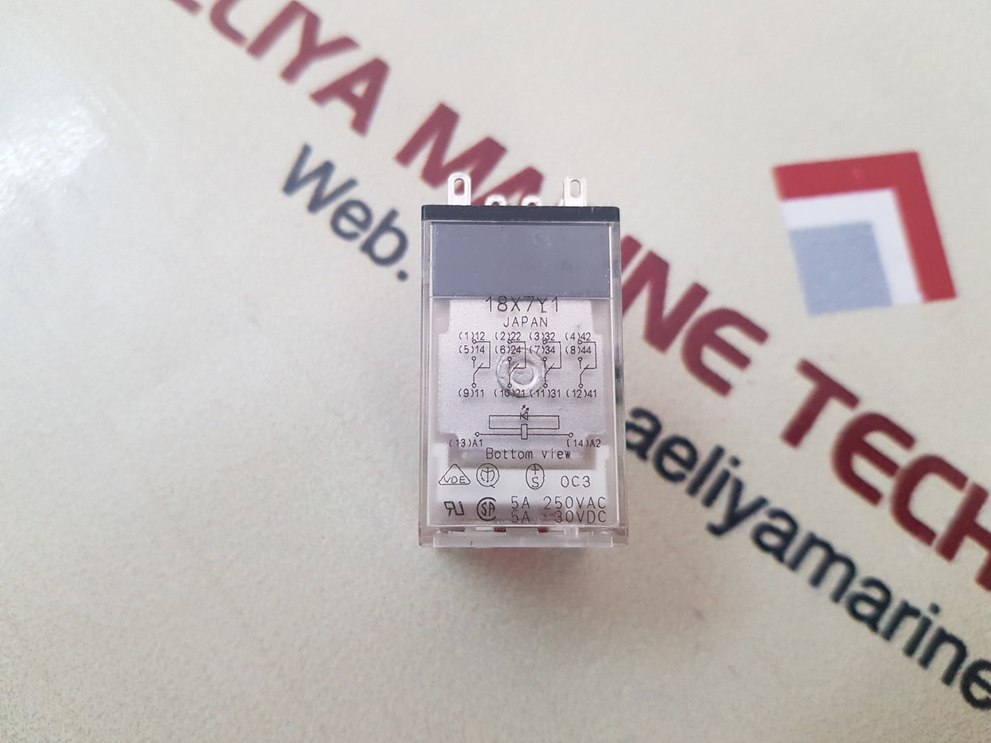 Omron my4in relay 110/120vac(s)