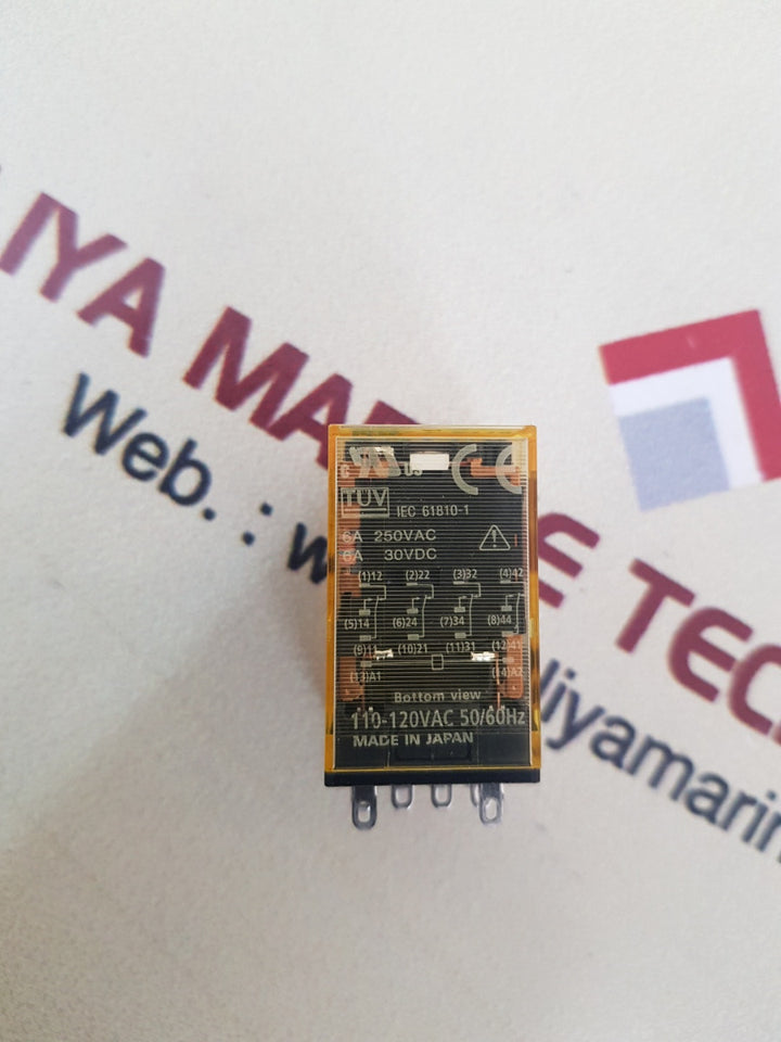 Idec ru4s-c-a110 relay 110-120vac 50/60hz