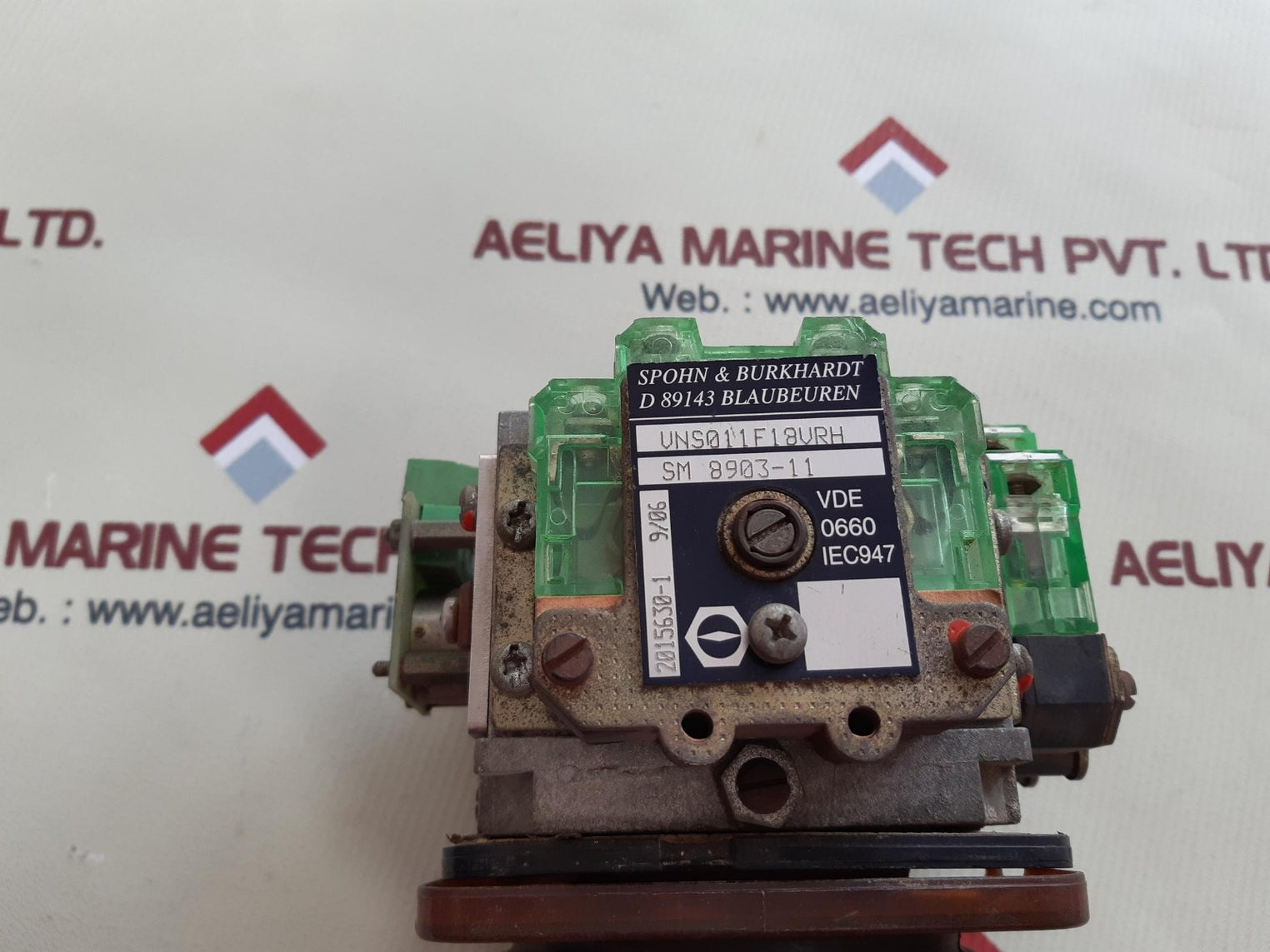 Spohn & burkhardt vns011f18vrh crane joystick