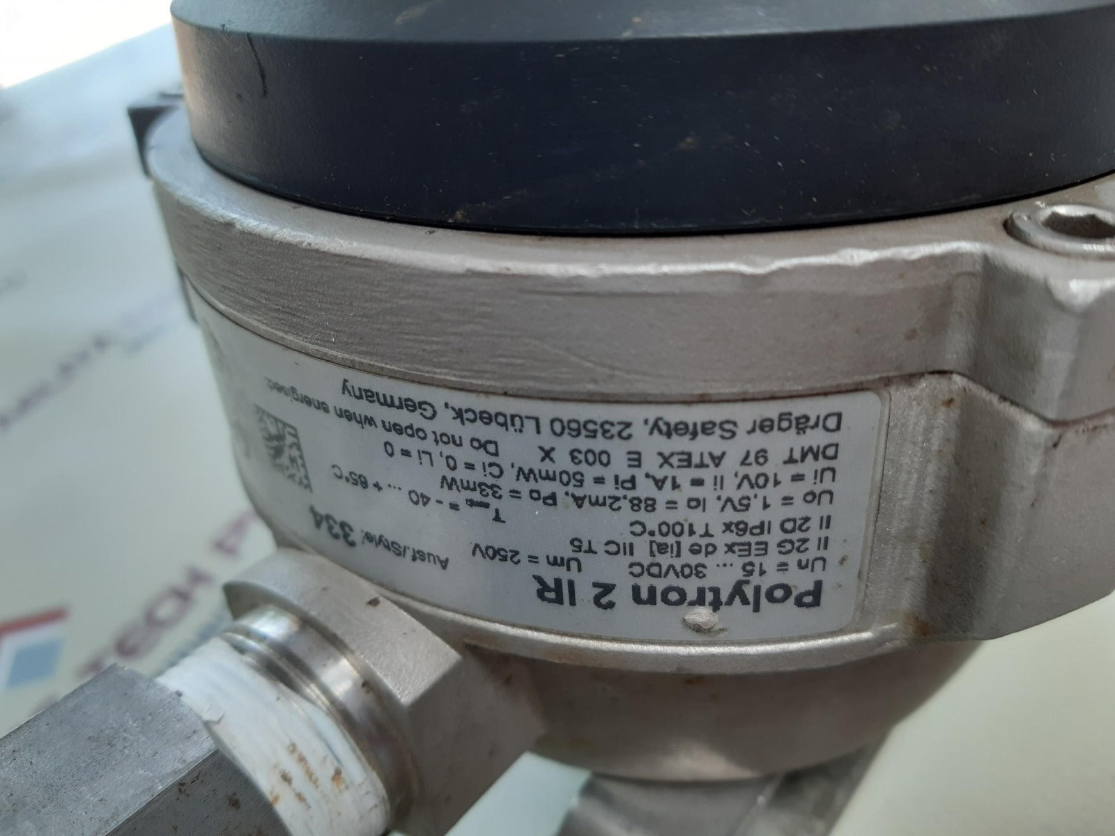 Drager polytron 2 ir style 334 infrared gas detector 6810100