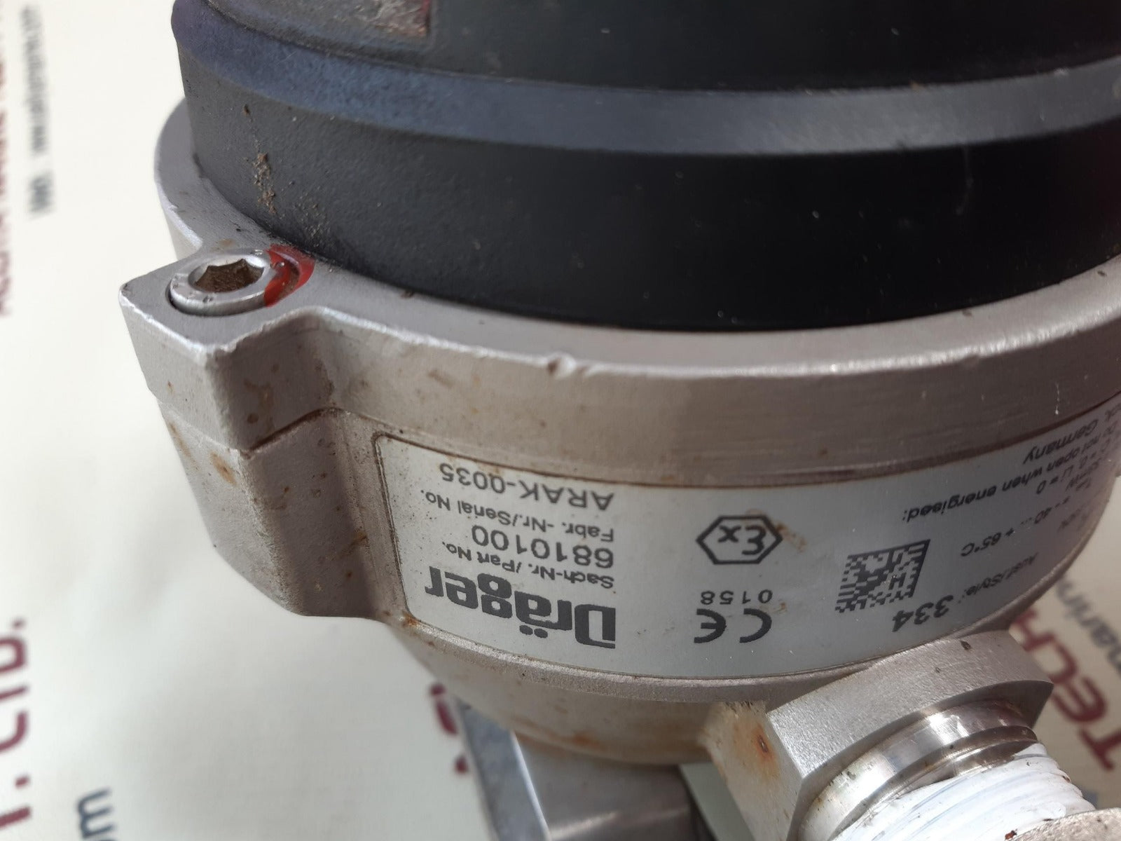 Drager polytron 2 ir style 334 infrared gas detector 6810100