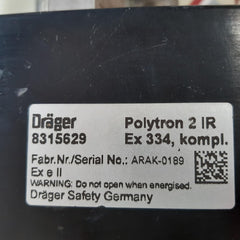 Drager polytron 2 ir style 334 infrared gas detector 6810100