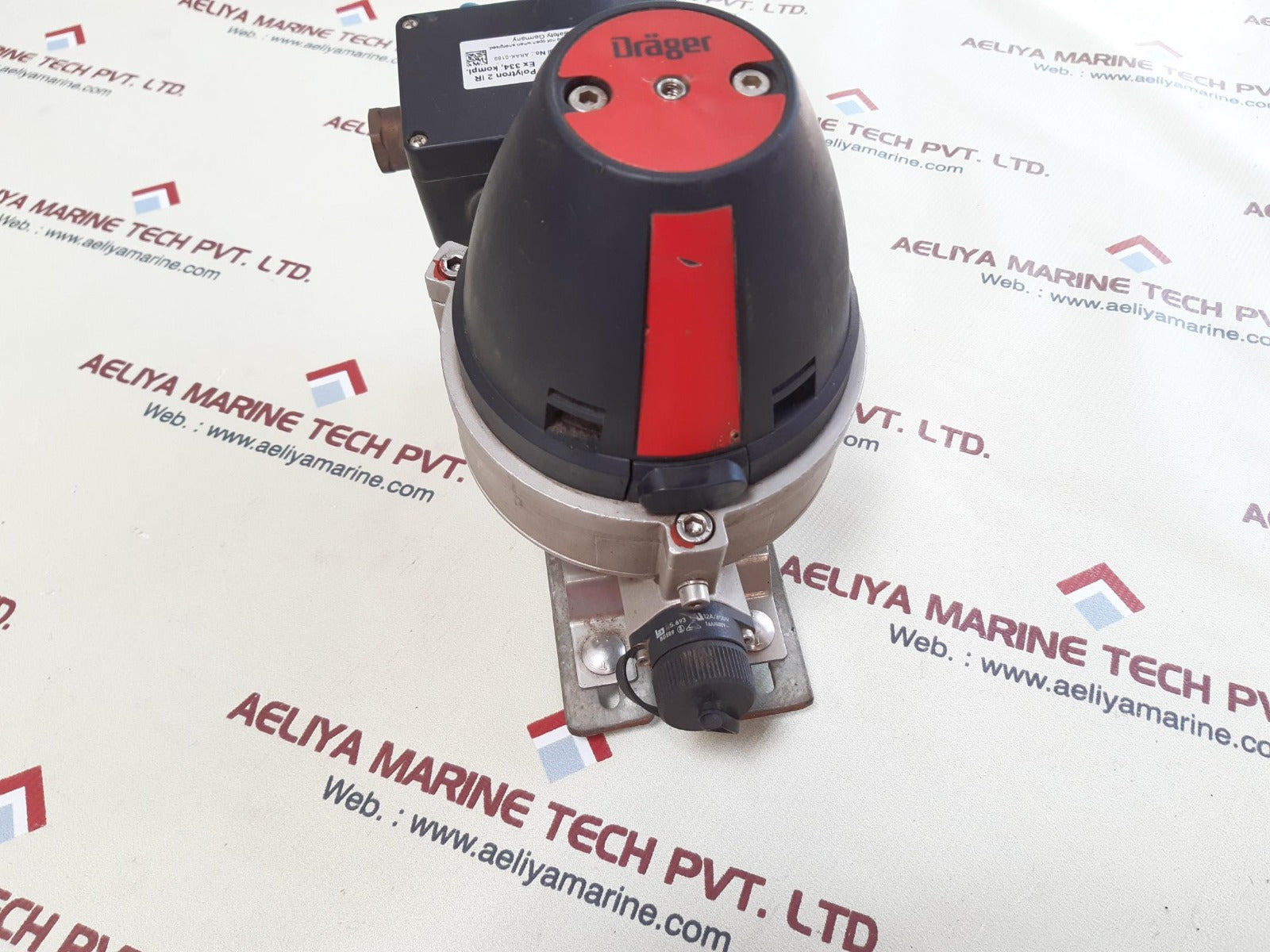 Drager polytron 2 ir style 334 infrared gas detector 6810100