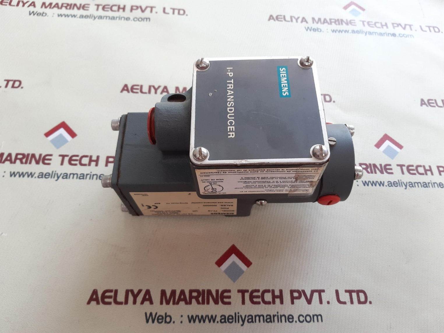 Siemens 77-16 i-p transducer 4-20ma 3-15psig