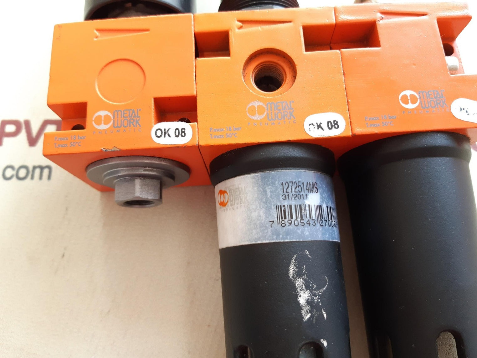 Metal work pneumatic 18bar 50c