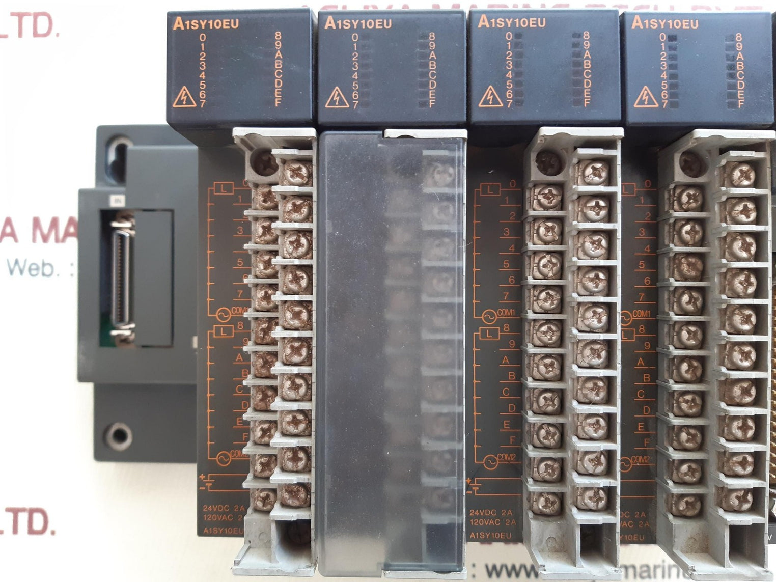 Mitsubishi a1sy10eu a1sx81 unit a1s58b-s1 base unit