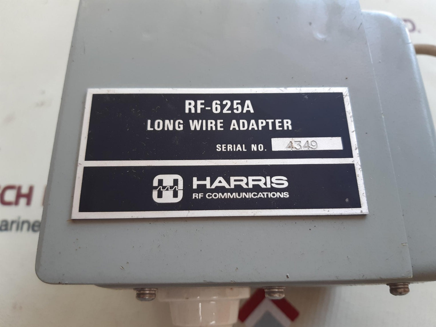 Harris rf- 625a long wire adapter