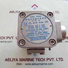 Pyropress titan pl74jh safe differential pressure switch
