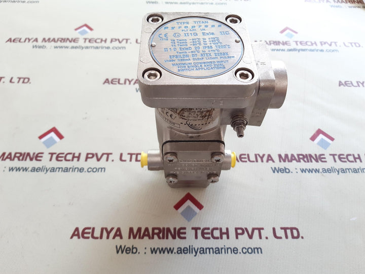Pyropress titan pl74jh safe differential pressure switch