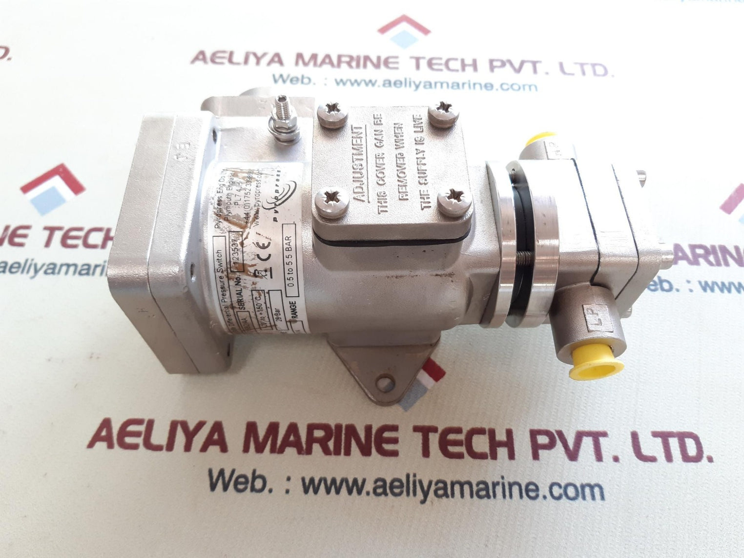 Pyropress titan pl74jh safe differential pressure switch