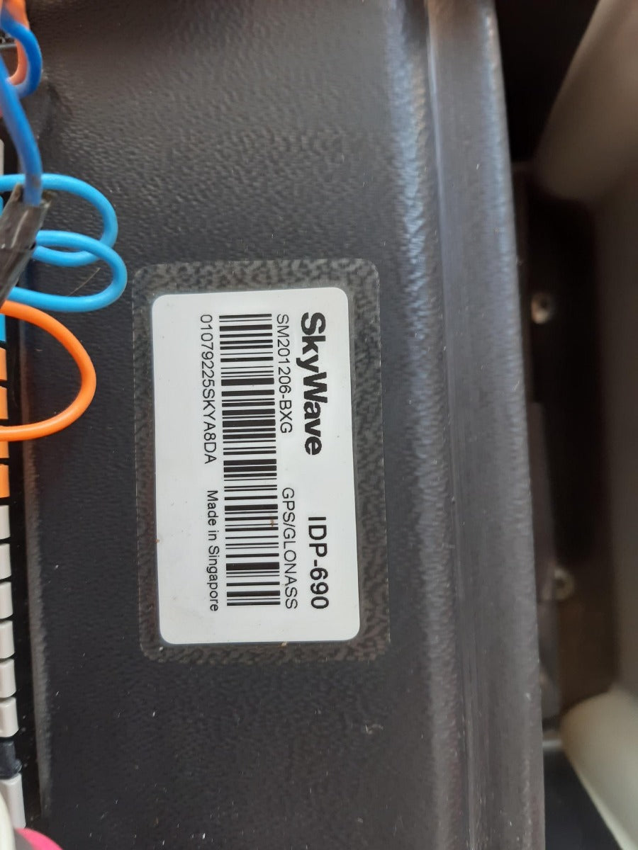 Skywave idp-690 satellite remote monitoring system