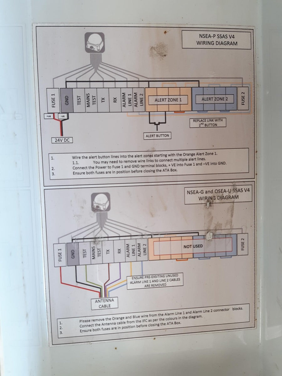 Skywave idp-690 satellite remote monitoring system
