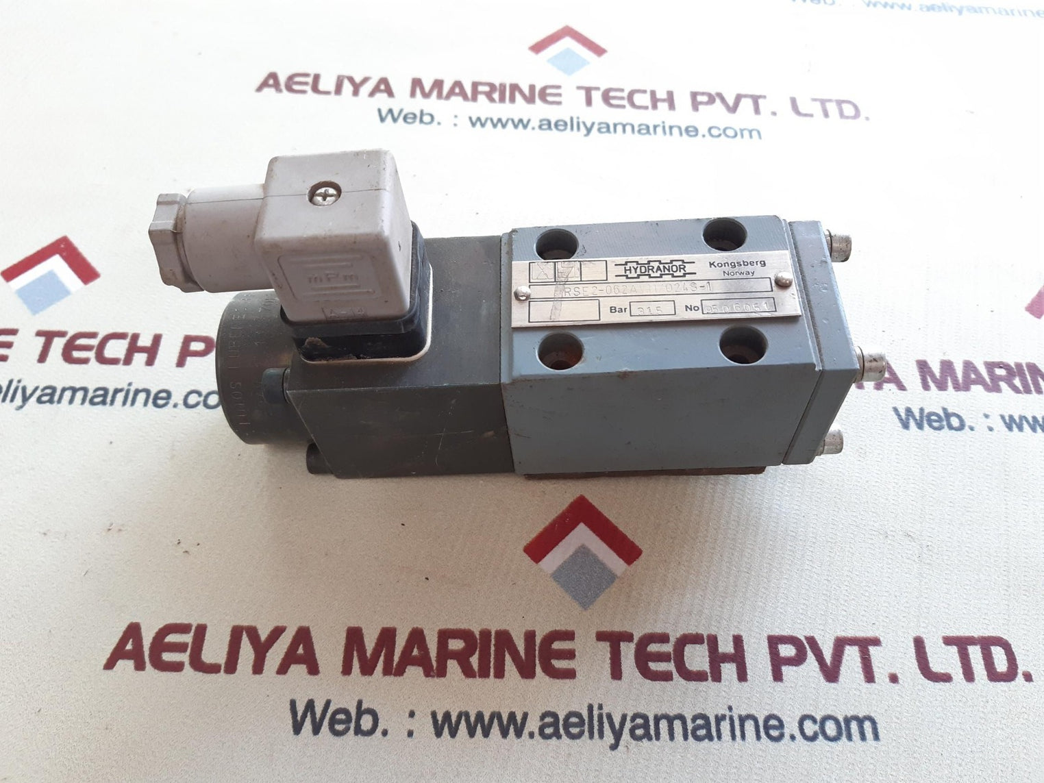 Hydranor kongsberg rse2-062ay11/024s-1 hydraulic valve