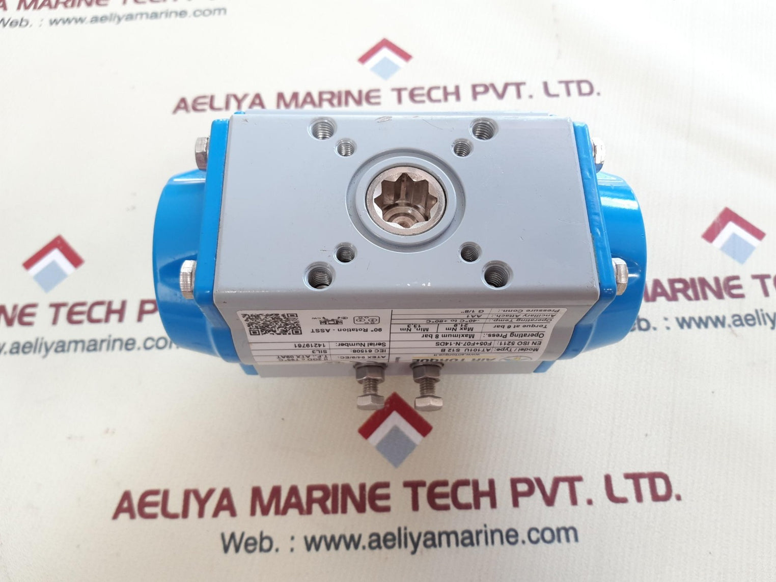 Air torque at101u s12b pneumatic actuator pump