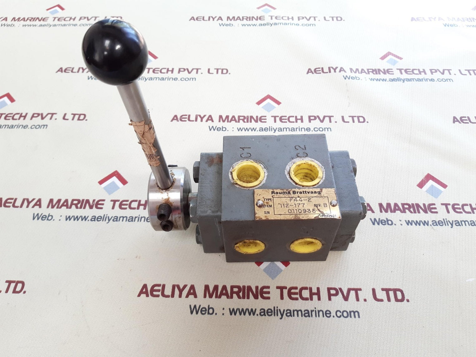 Rauma brattvaag f44-2 valve rev.B