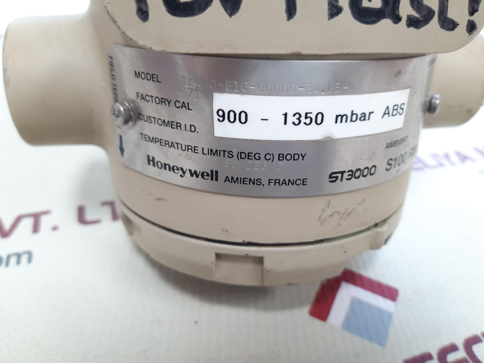 Honeywell st3q00 s100 r300 smart pressure transmitter