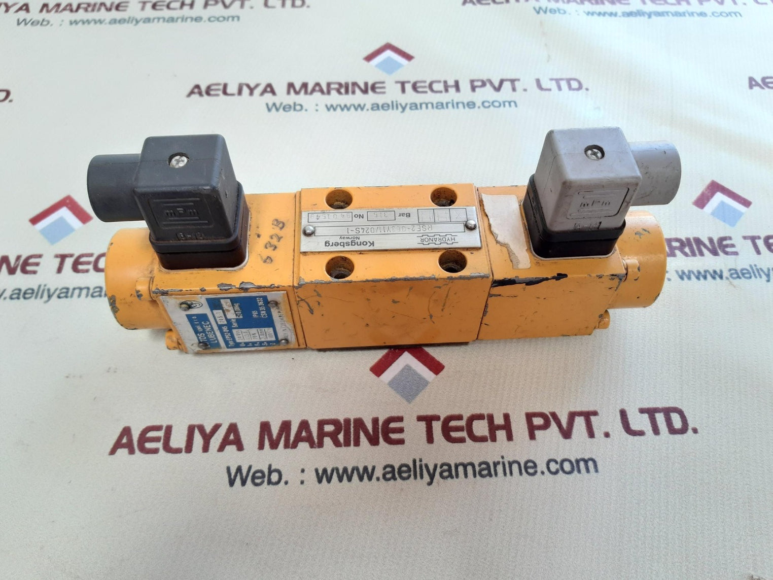 Hydranor kongsberg rse2-063y11/024s-1 hydraulic valve