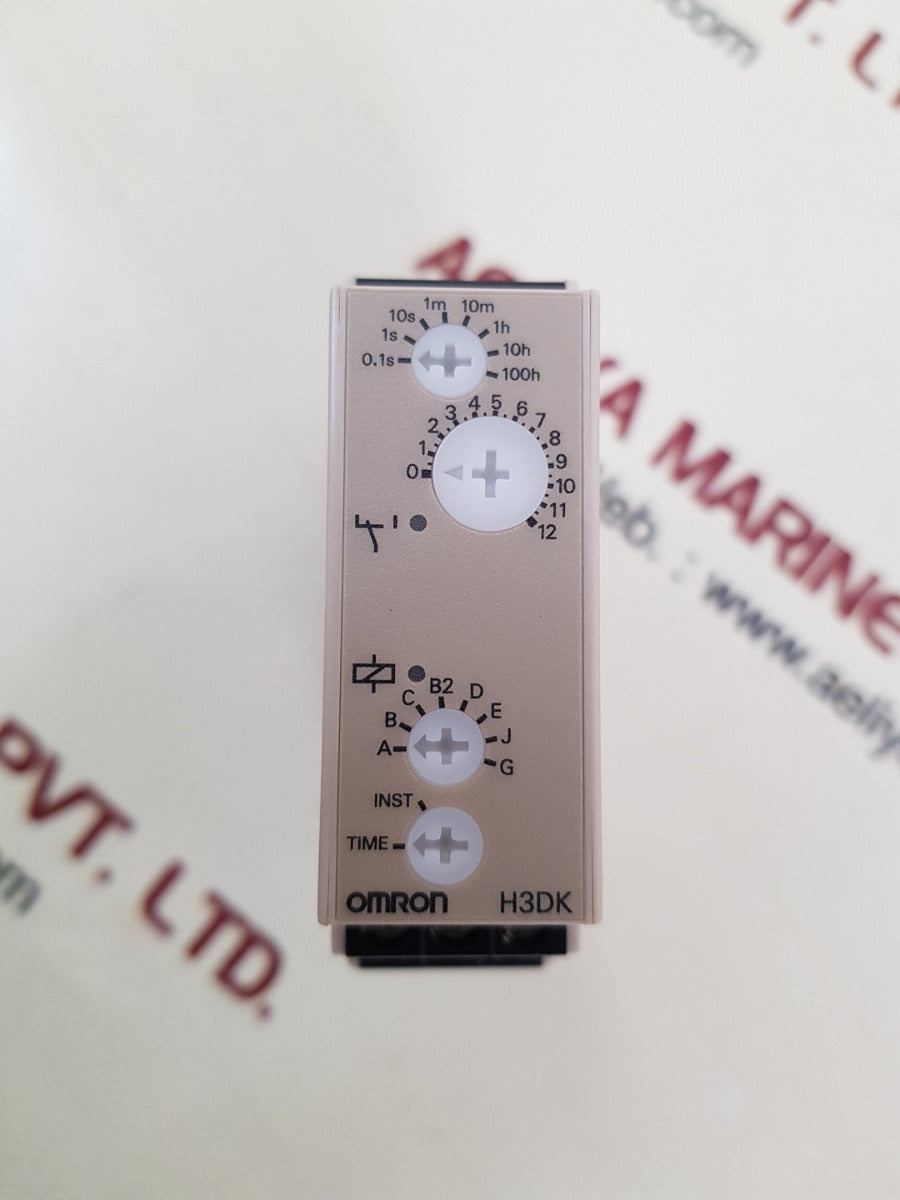 Omron h3dk-m2 timer relay 24-240v 