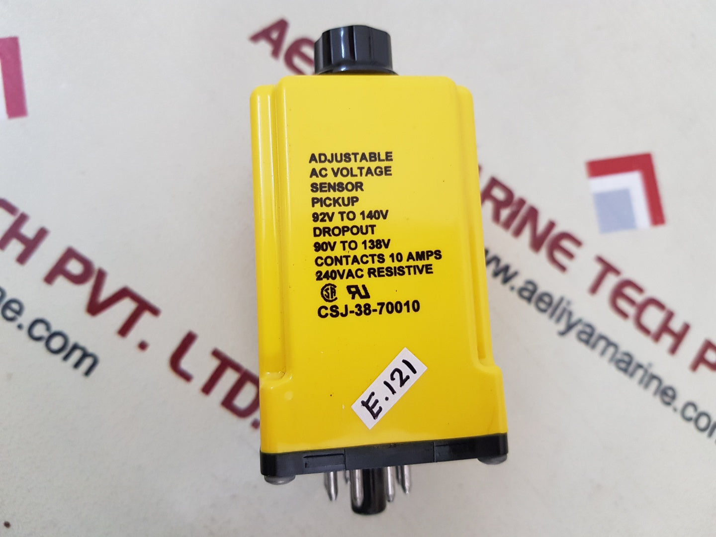 Potter & brumfield csj-38-70010 adjustable ac voltage sensor 