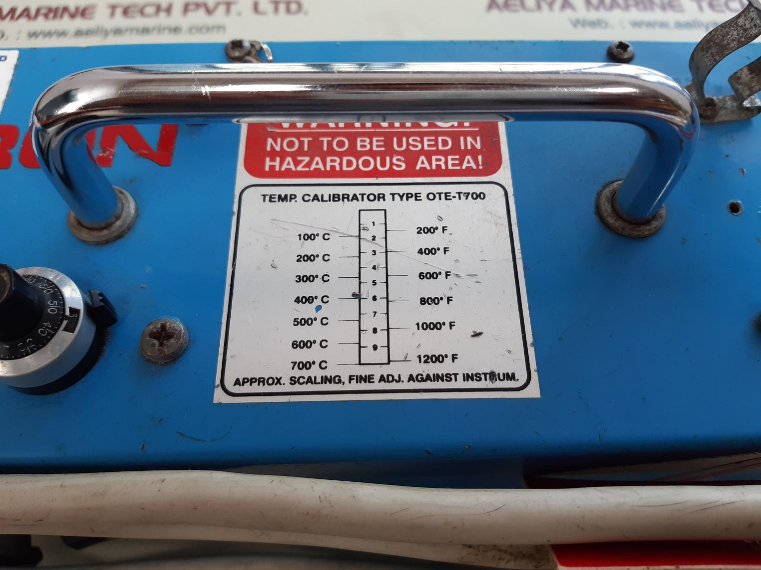 Omicron ote-t700 temp.calibrator 115v