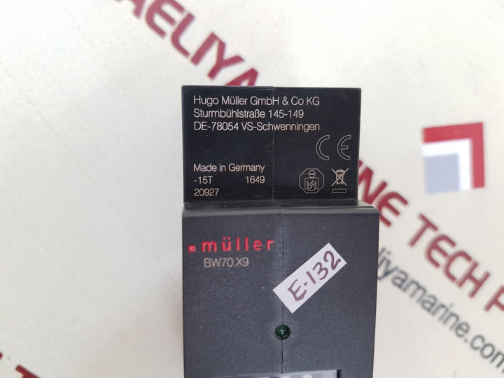 Muller bw70.x9 hour meter 24v/50-60hz