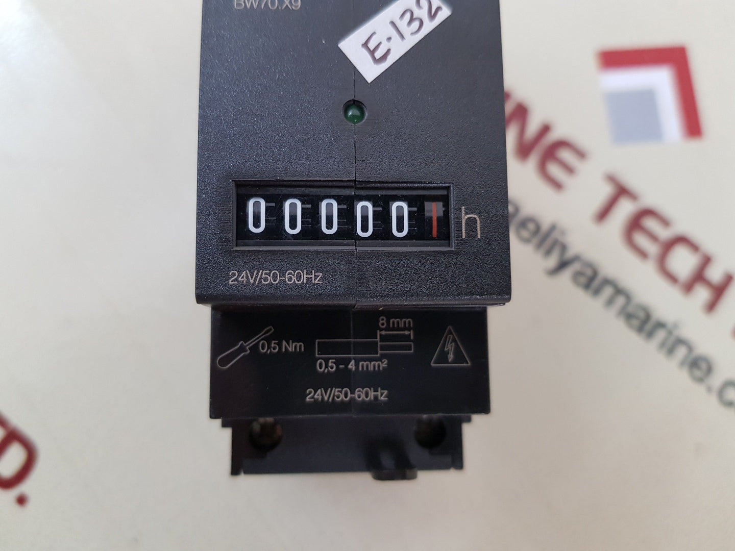 Muller bw70.x9 hour meter 24v/50-60hz