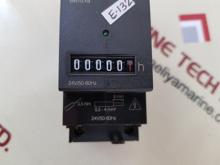 Muller bw70.x9 hour meter 24v/50-60hz