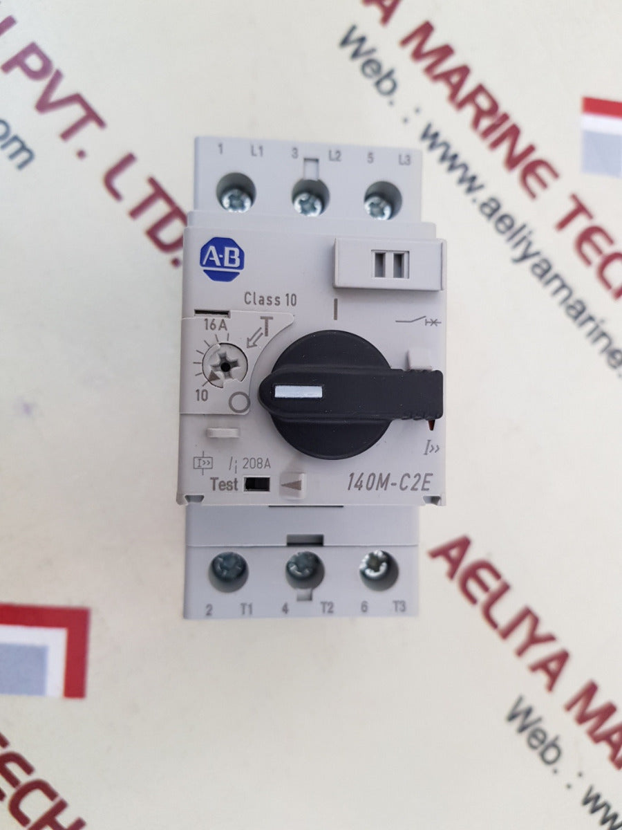 Allen-bradley 140m-c2e-c16 ser.c circuit breaker