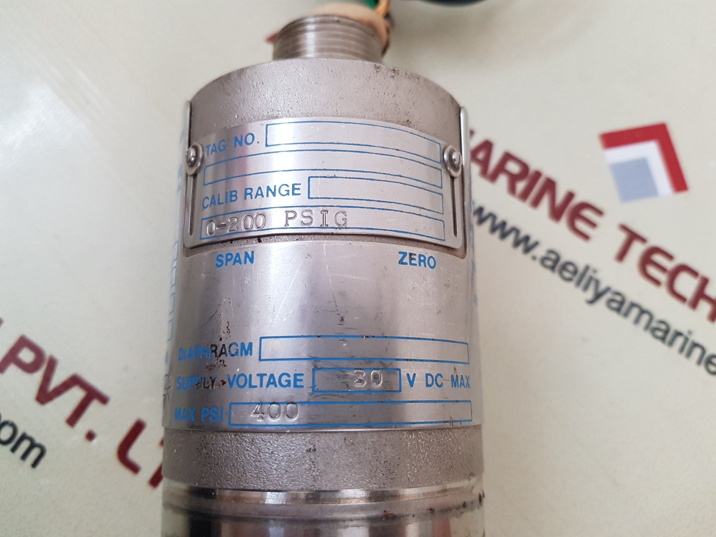 Gould pg3000-200 pressure transmitter 0-200psig