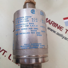 Gould pg3000-200 pressure transmitter 0-200psig