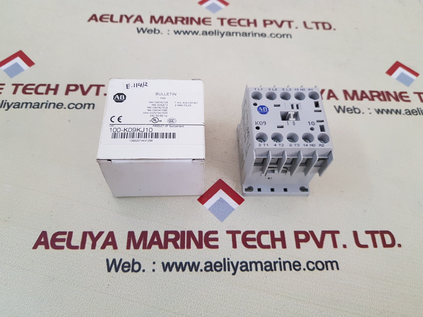 Allen-bradley 100-k09kj10 contactor ser A