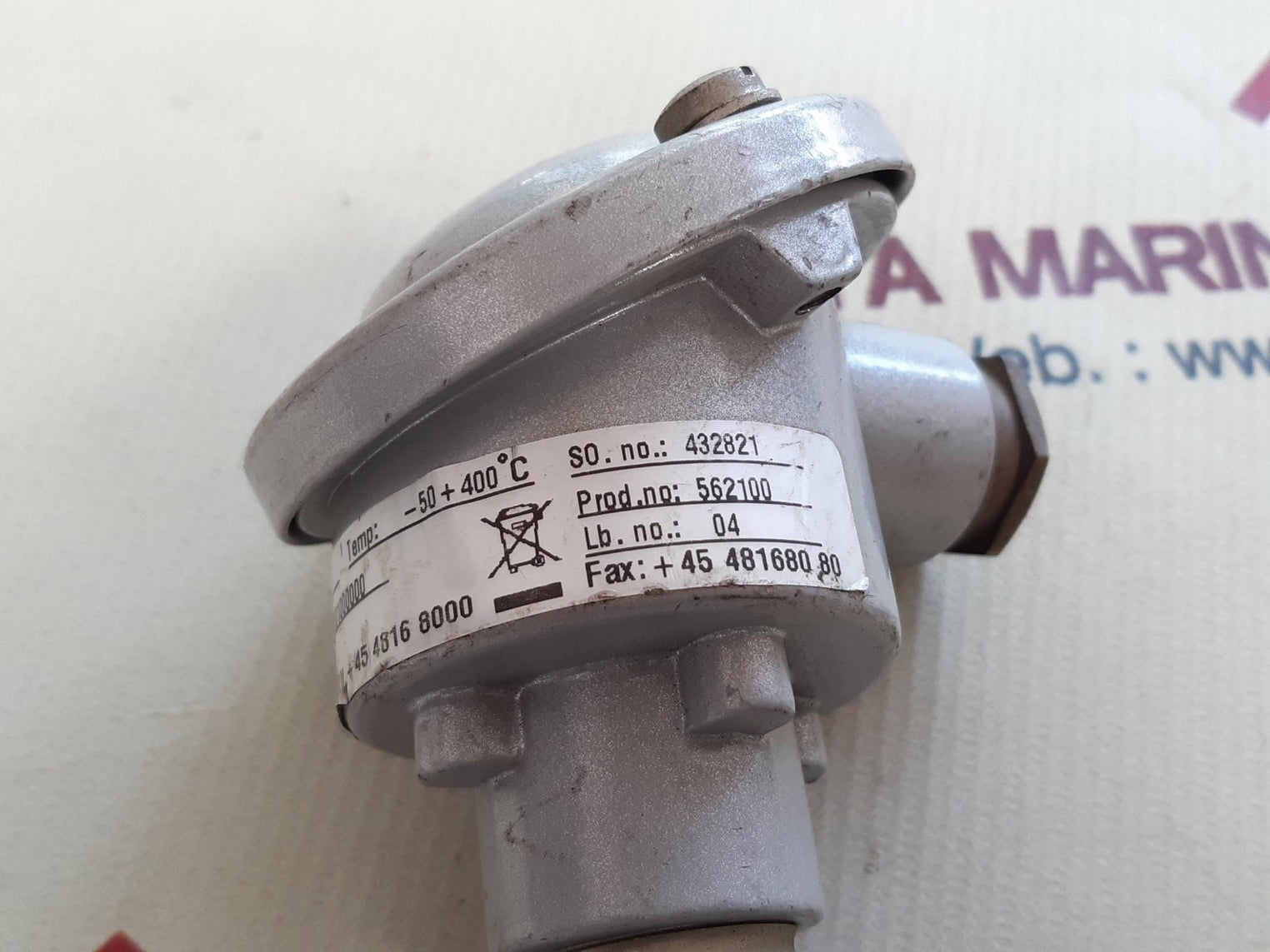 Ametek 1xpt100 temperature sensor