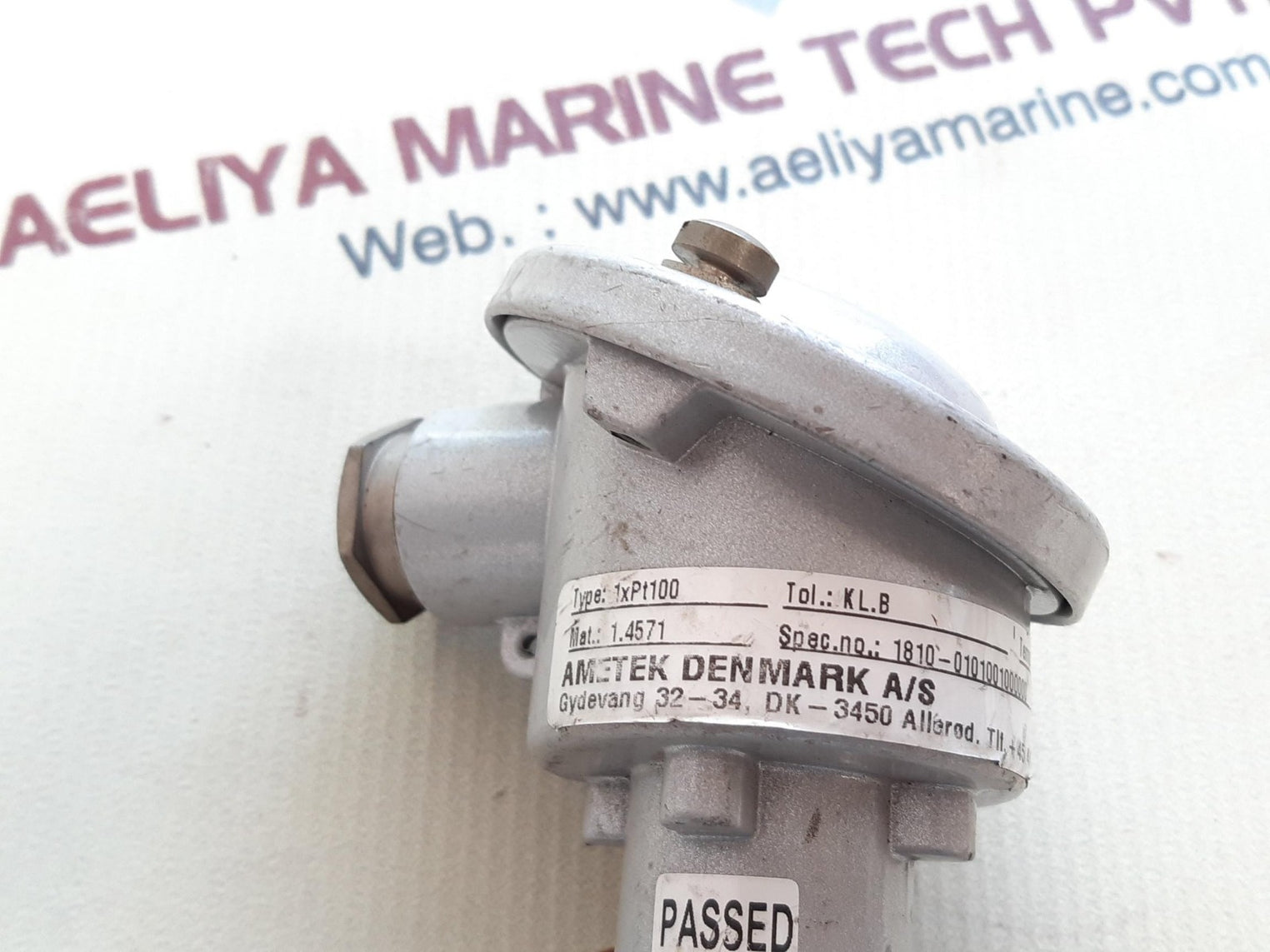 Ametek 1xpt100 temperature sensor