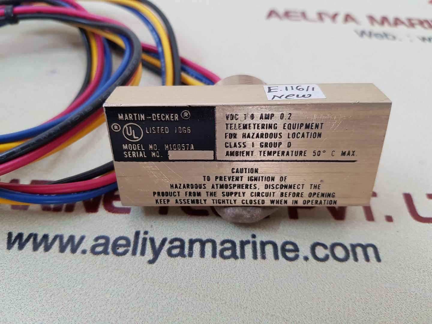 Martin decker h10057a sensor,non conducting for rpm meter