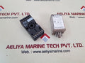 Kuhnke uf3-24vdc1fl relay w/socket