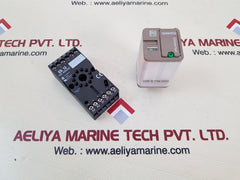 Kuhnke uf3-24vdc1fl relay w/socket