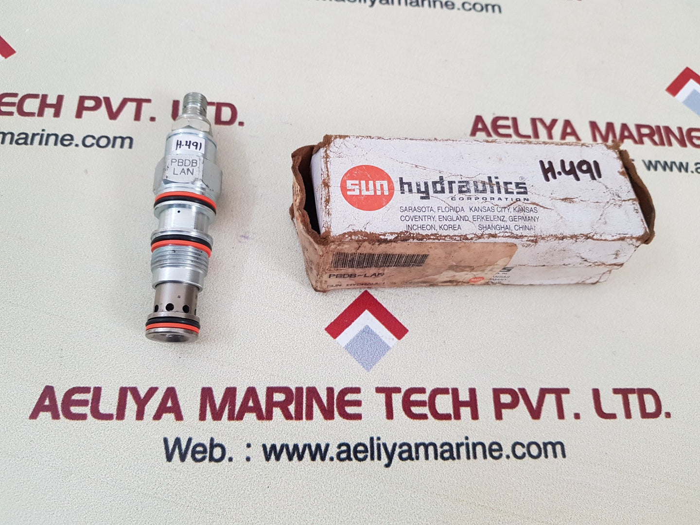 Sun hydraulics pbdb lan pressure reducing pilot operated valve