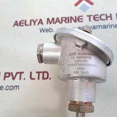 Jumo 1xpt100 temperature sensor 90.239-f03/p1
