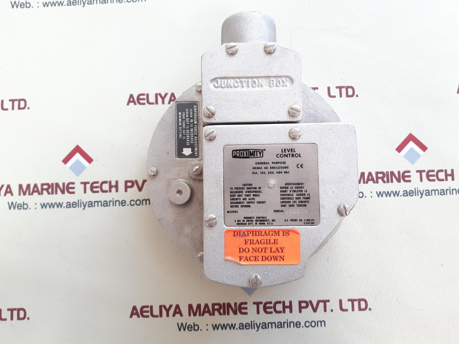 Proximity controls psd16v level control