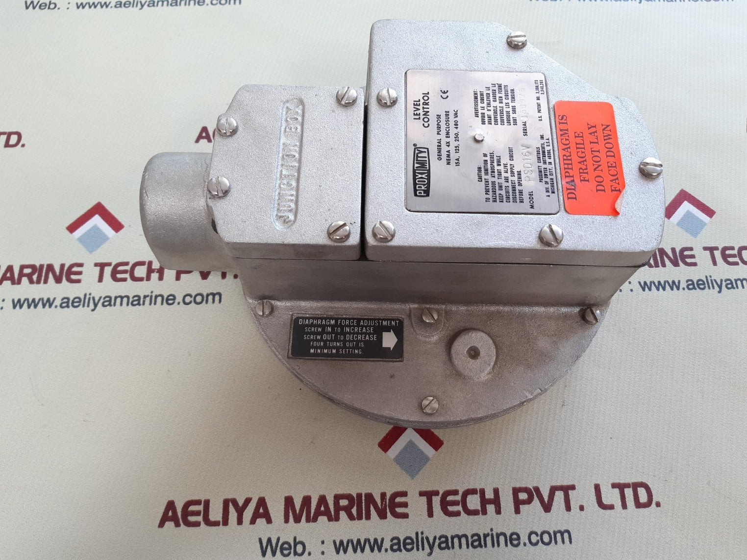 Proximity controls psd16v level control